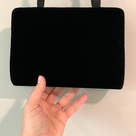 La Regale LTD - velvet and diamond evening bag - Picture 5 of 7